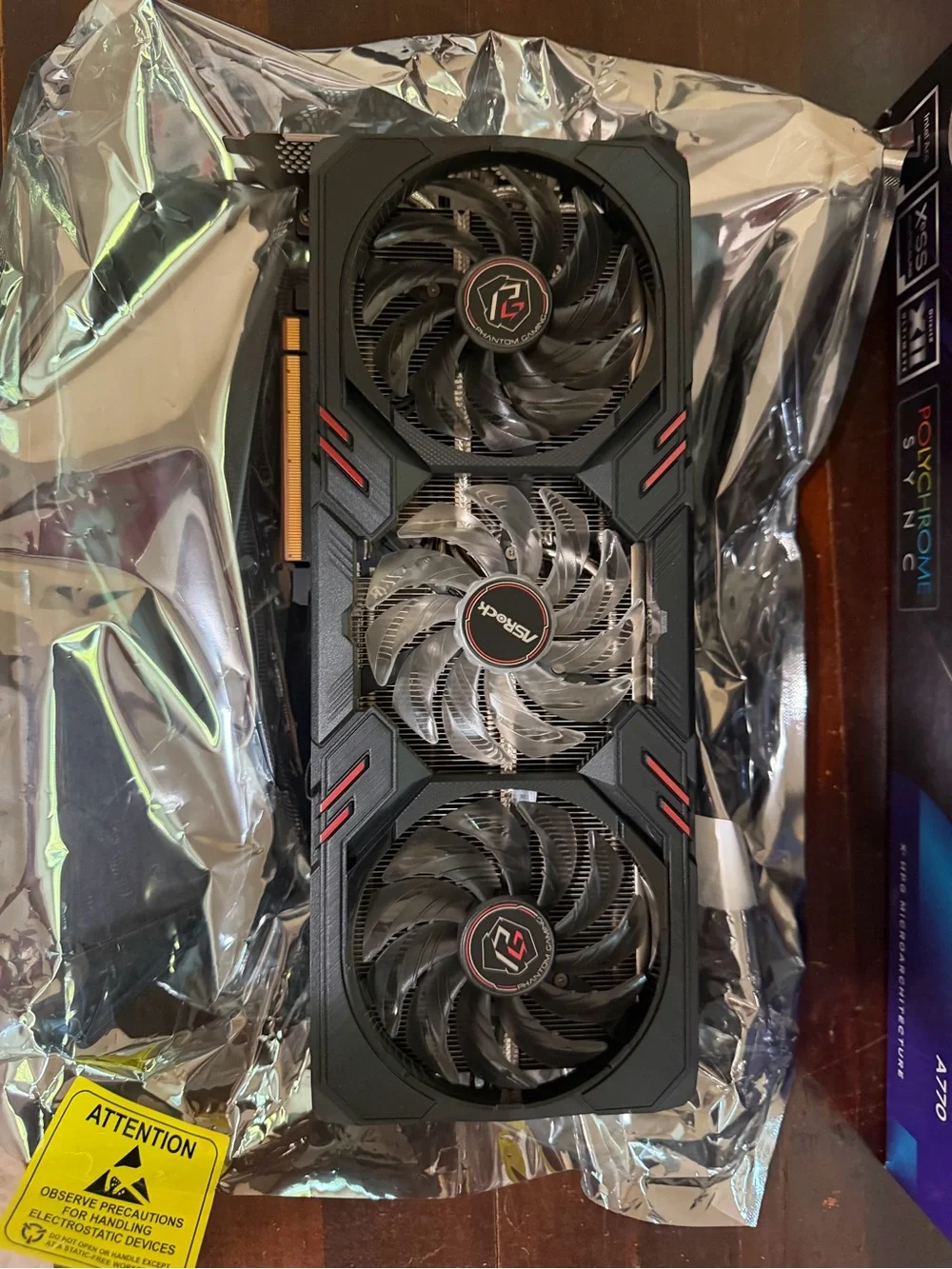 ASRock Intel Arc A770 Phantom Gaming OC Edition 16 GB GDDR6 Graphics Card